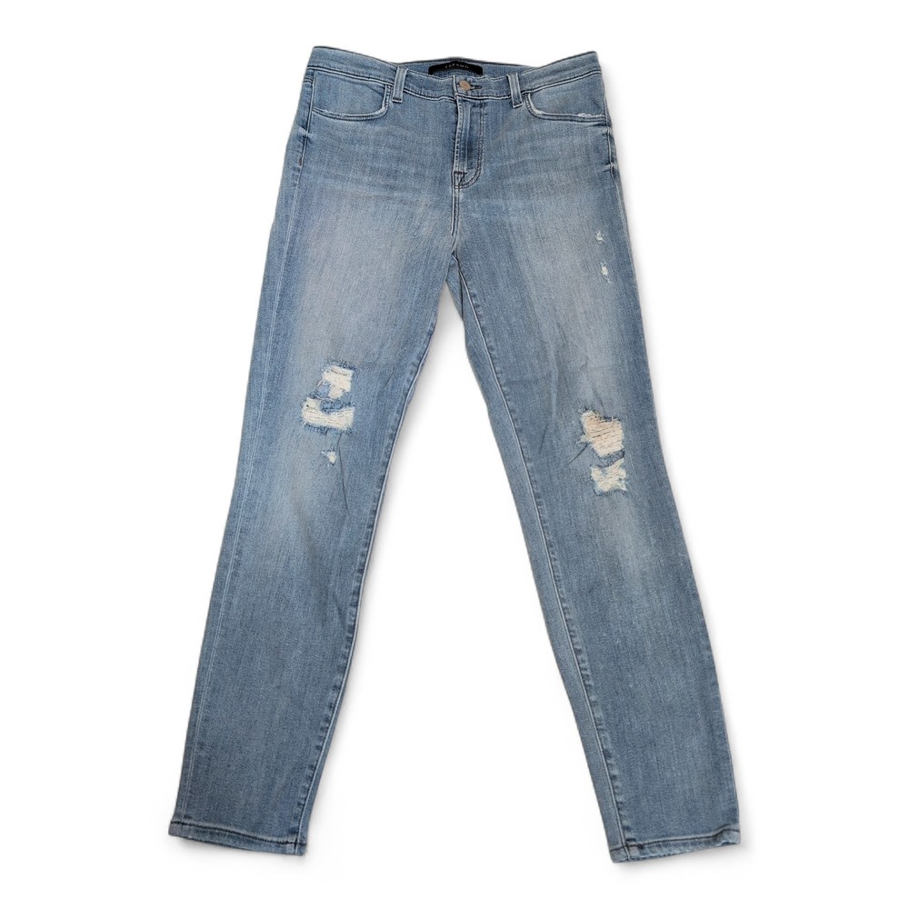 J Brand Alana High-Rise‎ Cropped Skinny Jeans - Size 30